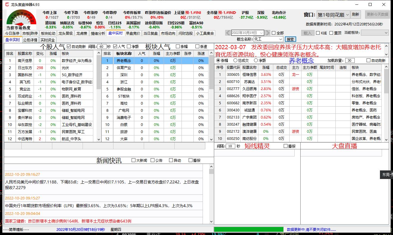 【会员免费】龙头复盘神器 4 93永久版 涨停板大学